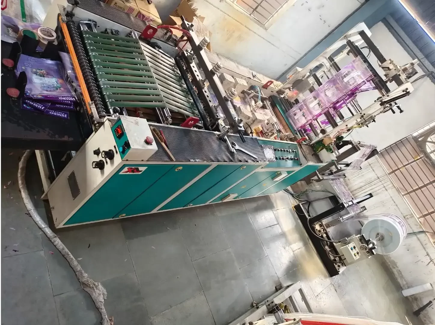 Printing process at CMYK Polymers